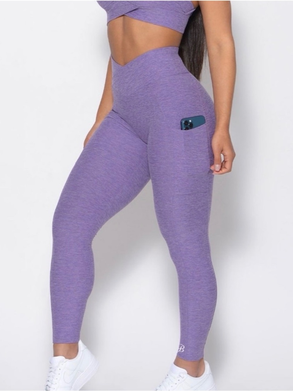 Bombshell Sportswear Contour Legging — Violet